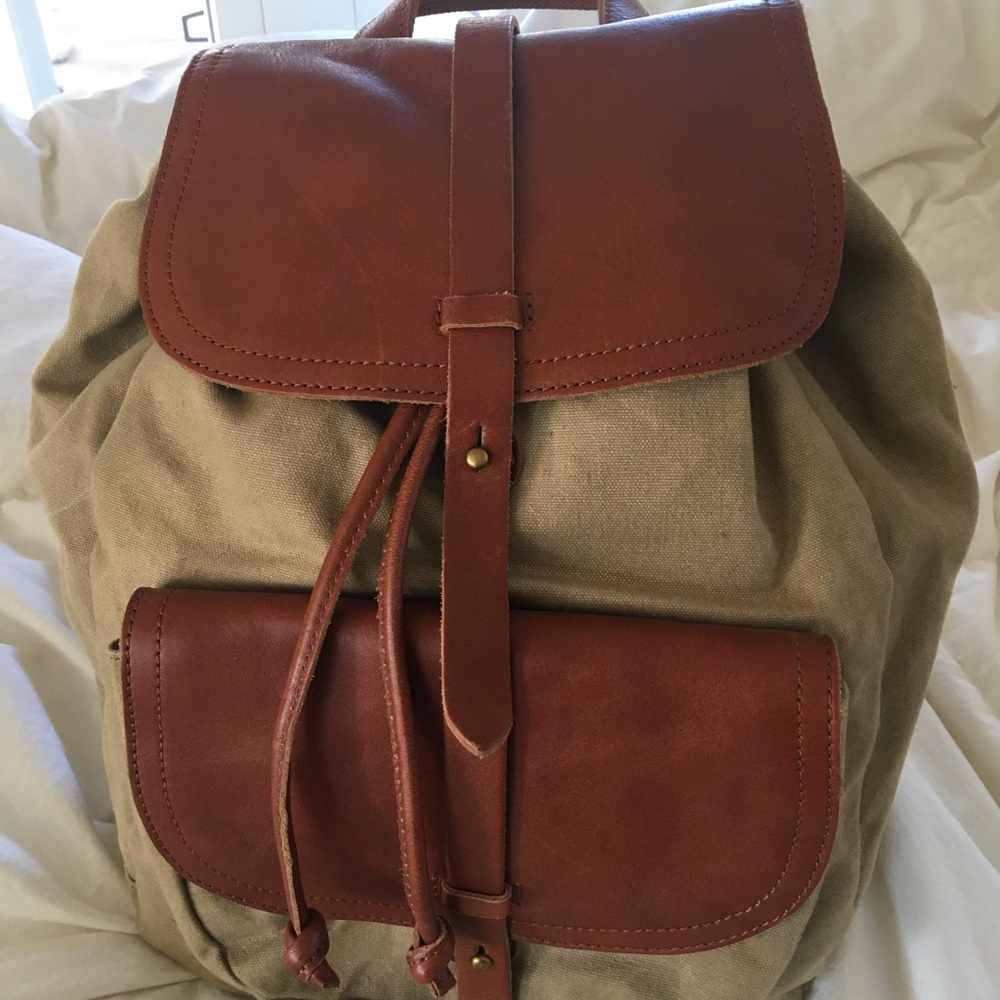 COPY - Madewell Canvas Backpack